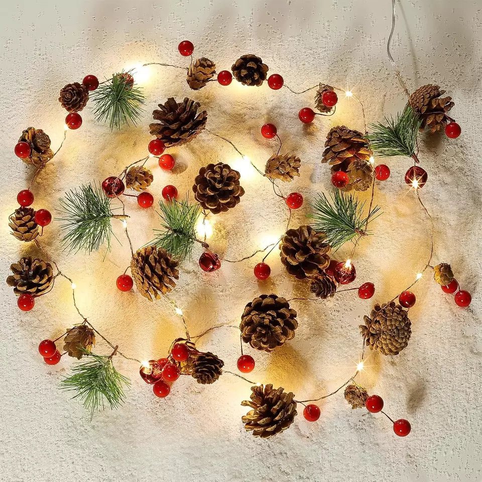 Christmas PineCones String Lights - Memories InsitePINCONE LIGHTS